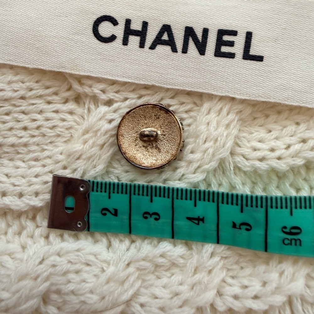 Authentic Chanel Decorative Button - image 2